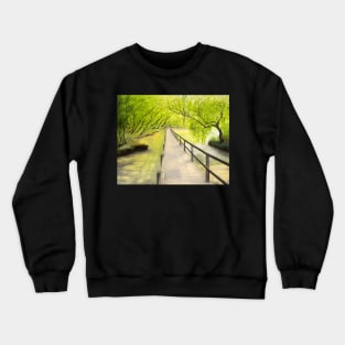 River Test at Wherwell Crewneck Sweatshirt